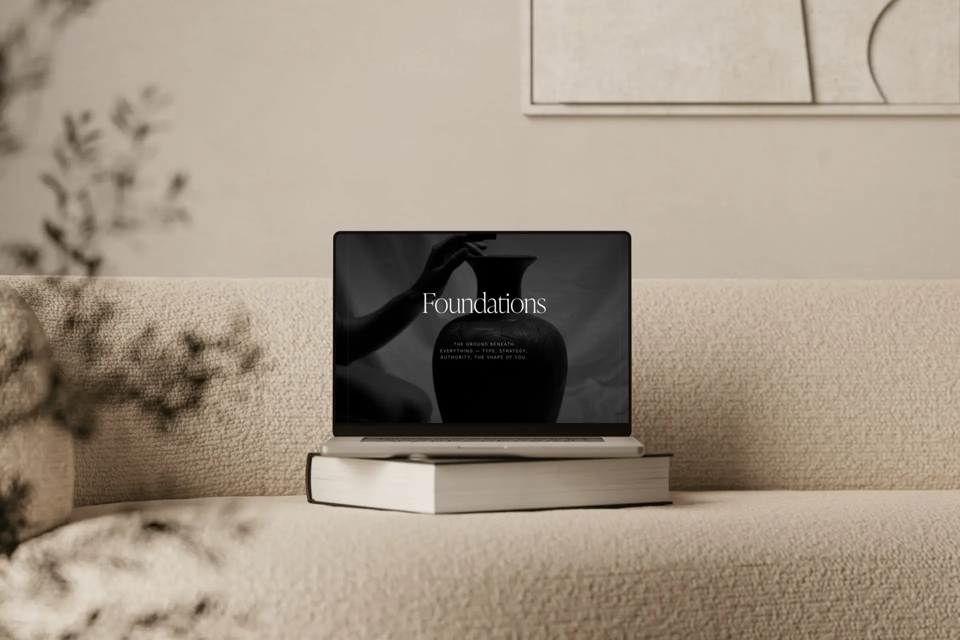 The Human Design Guide open on a MacBook, showing the Foundations divider